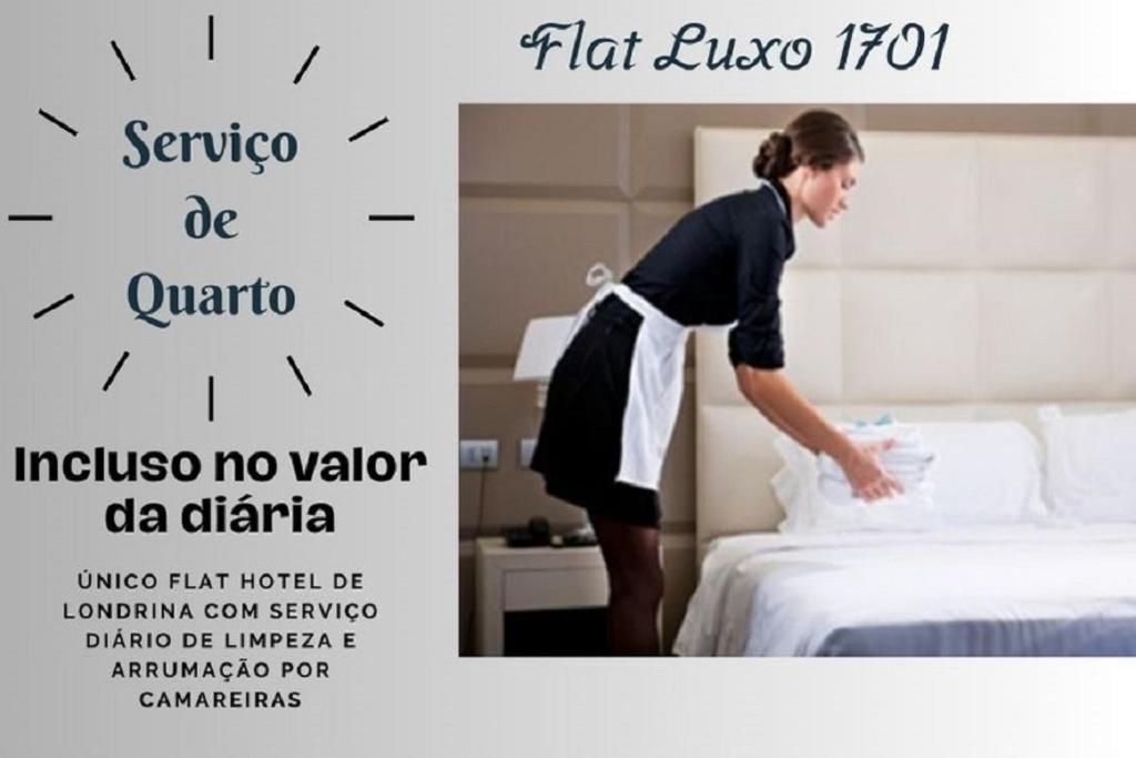 Flat Luxo Premium - Flat - 43m² #garagemgratis Aparthotel Londrina